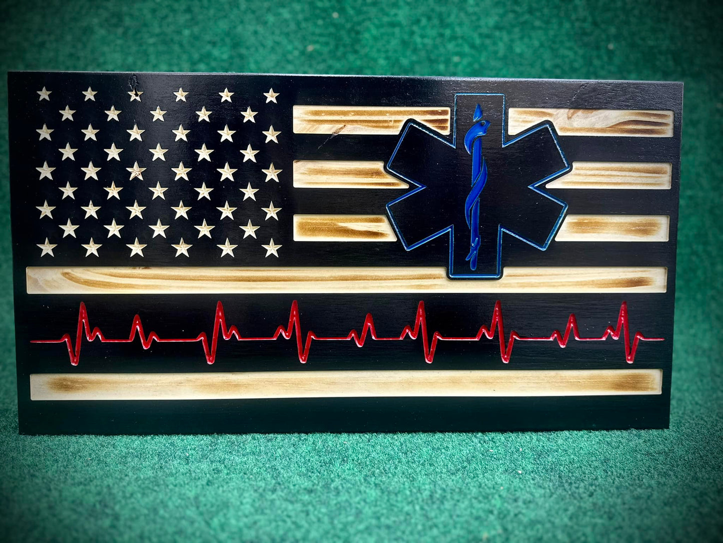 MEDIC/AMERICAN FLAG w/ Epoxy